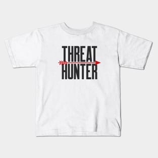 Cybersecurity Threat Hunter Red Arrow Kids T-Shirt